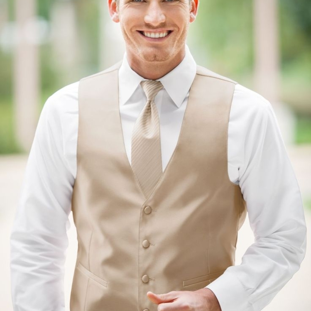 NWT Azazie Mens Vest & Tie